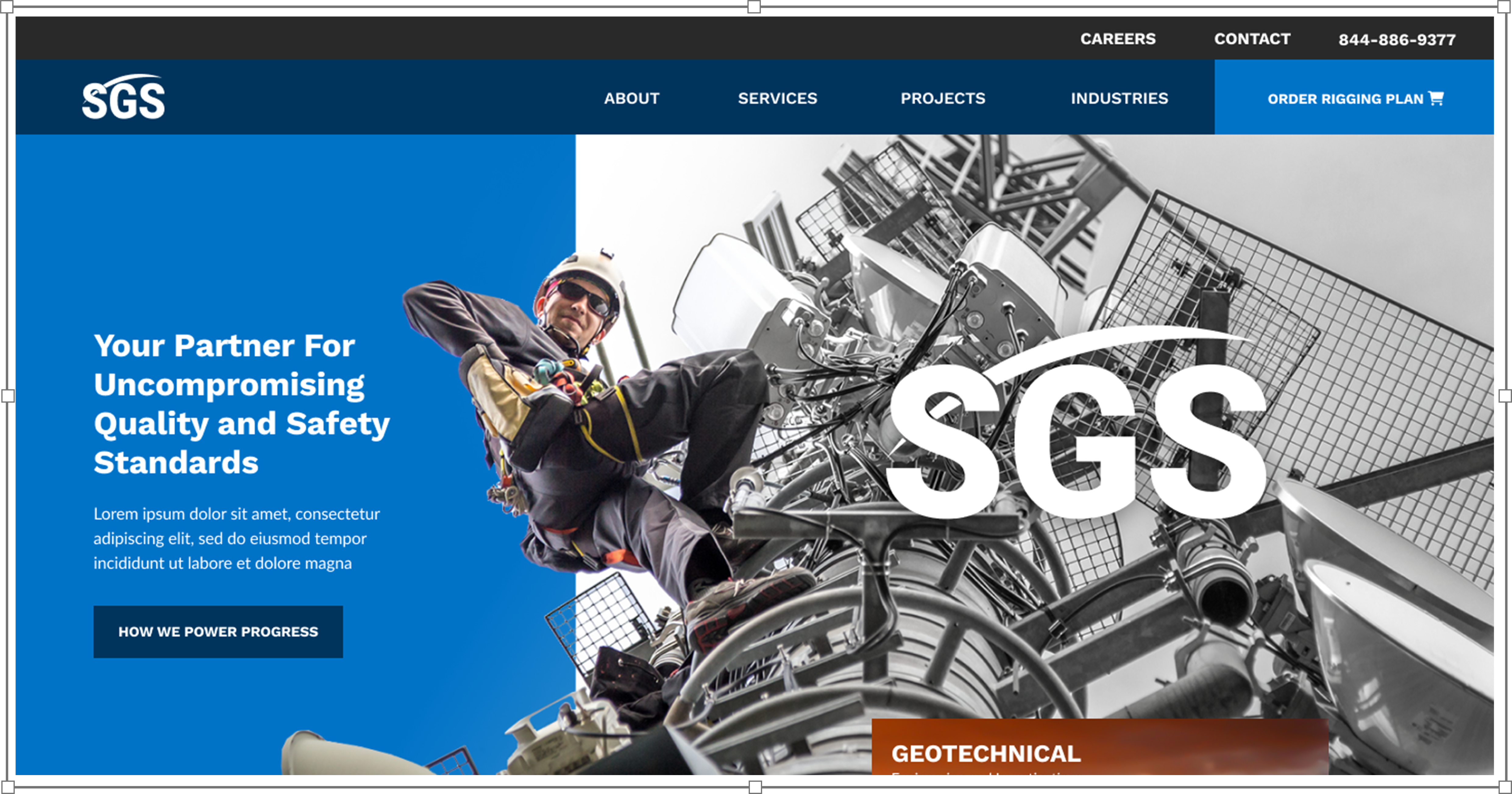 Sgs pages / web design 