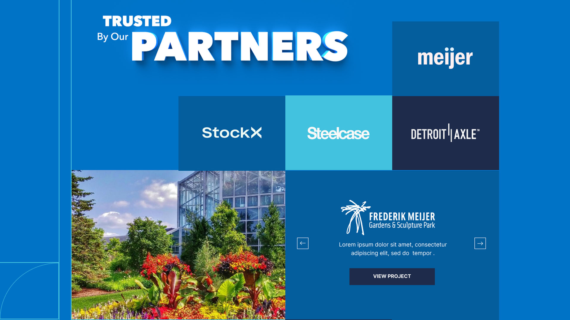 fusionary home page partners section